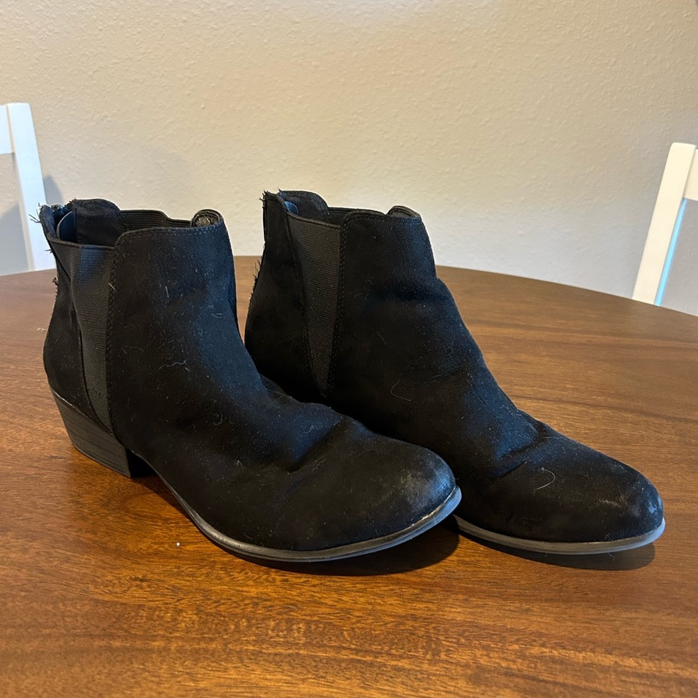 Black booties